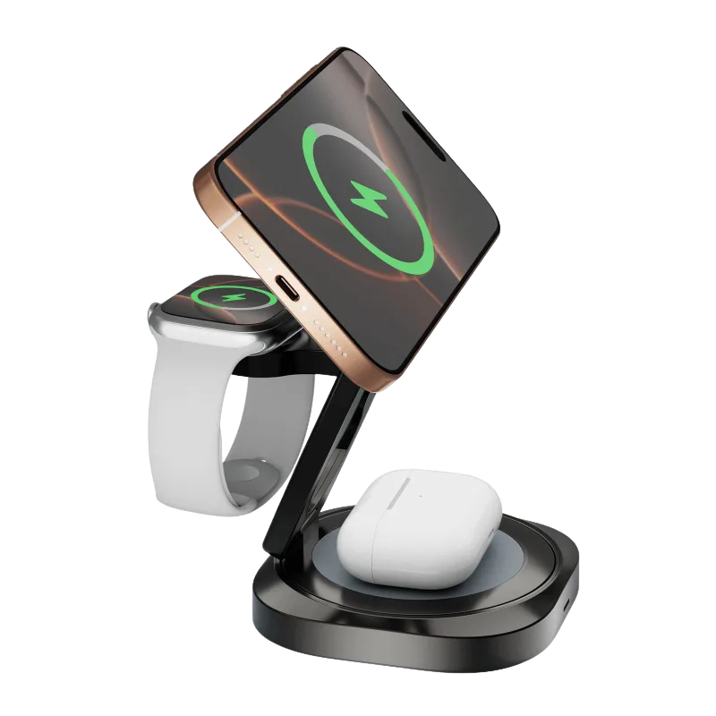 RAJ NEXUS 3-in-1 Wireless Charger - Laden