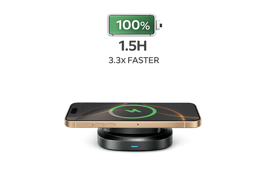 RAJ NEXUS 3-in-1 Wireless Charger - Spezifikationen